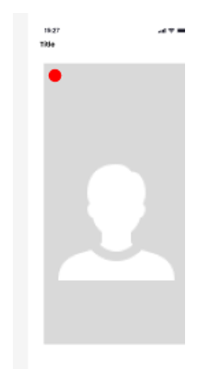 Mid-fidelity NightShift profile screen