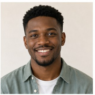 Office worker participant portrait